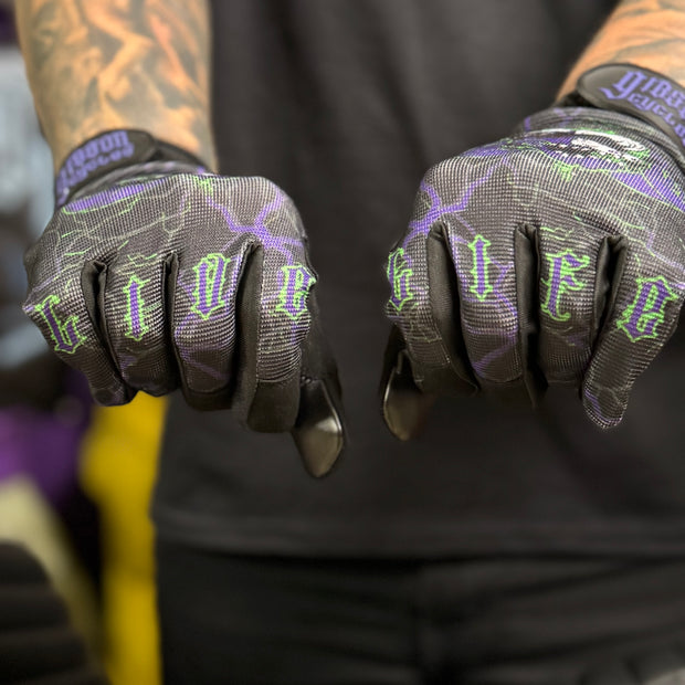 'Live Life' Moto Gloves