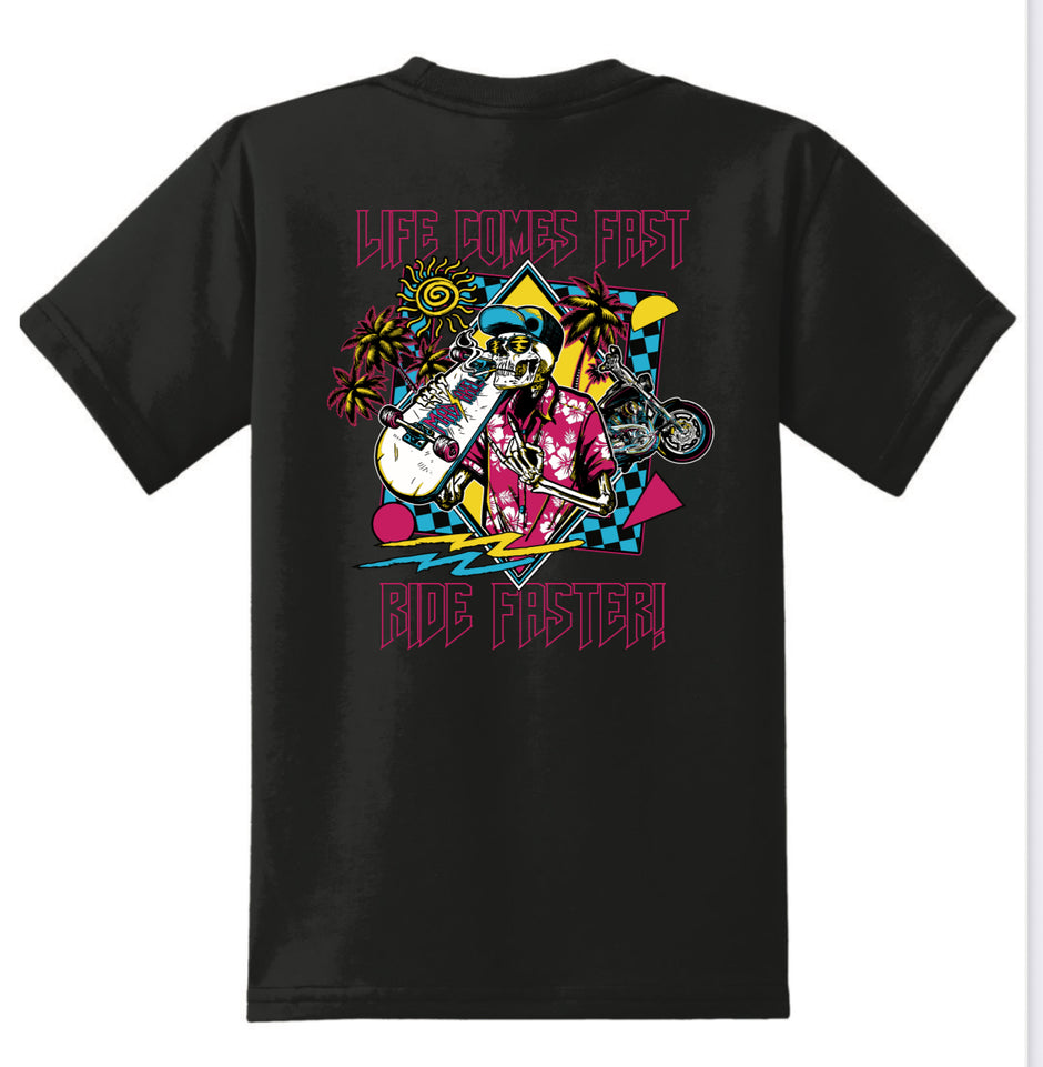 Mad Axle Co. "Life Comes Fast" Youth T-Shirt