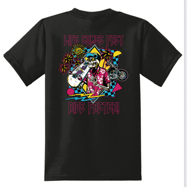 Mad Axle Co. "Life Comes Fast" Youth T-Shirt