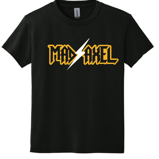 Mad Axel Co. "Dad's Faster Than Your's" Black/Yellow Youth T-Shirt