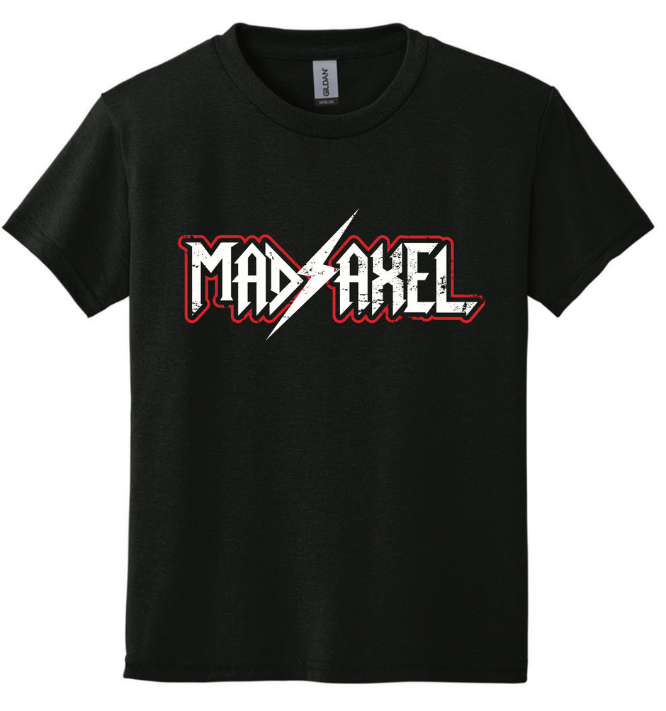 Mad Axel Co. "Mom's Faster Than Dad's" Black/Red Youth T-Shirt